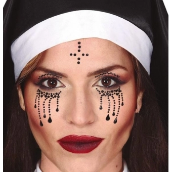 Adesivo Facial Halloween Modelo 5