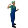 Fantasia Encanador Verde Luigi Infantil Florecida - Fantasias Infantis