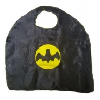 Capa Preta Infantil Homem Morcego