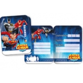 Convite Superman c/8 Junco - Temas Infantis