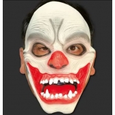 Máscara Látex Palhaço Malvado Elástico Spook - Máscaras Halloween