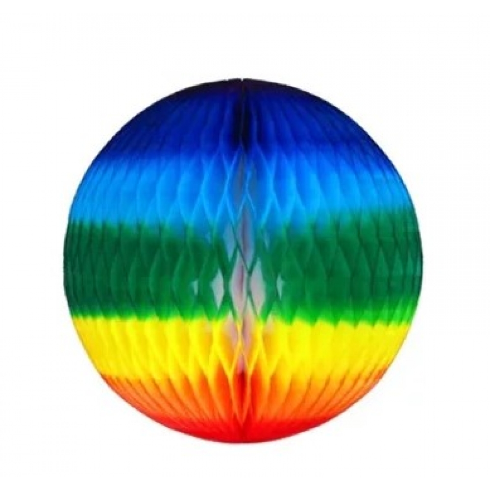 Globo de Papel Arco Íris 210mm Girotoy - Decoração