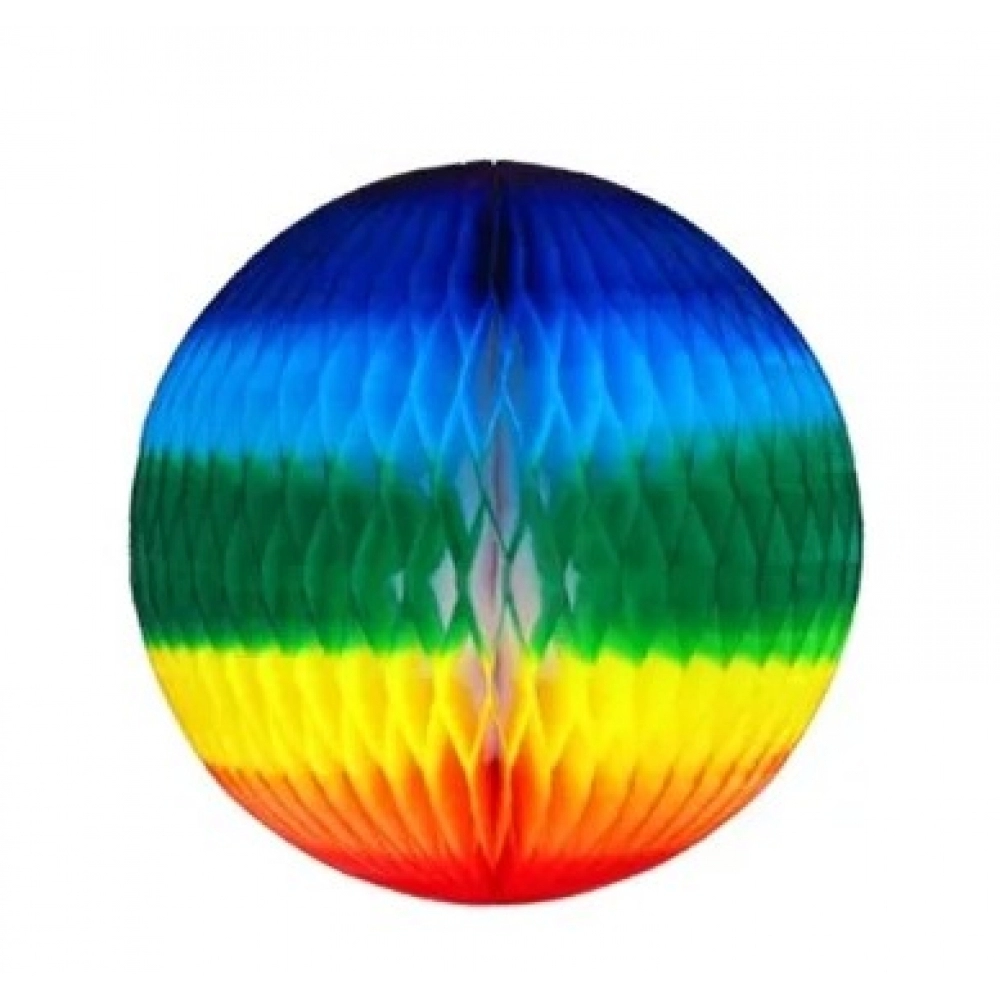 Globo de Papel Arco Íris 210mm Girotoy - Decoração