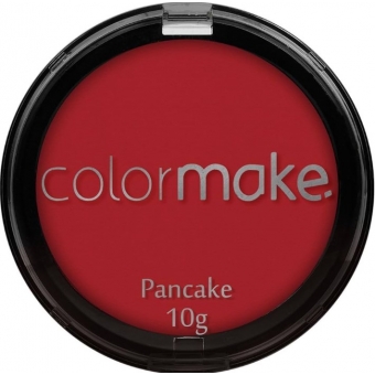 Pancake em Pó 10g Vermelho Colormake