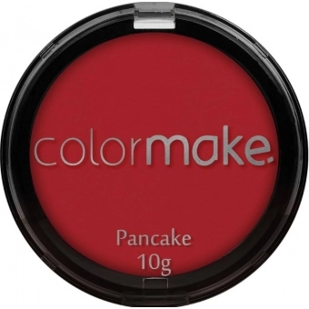 Pancake em Pó 10g Vermelho Colormake