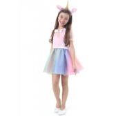 Fantasia Unicórnio Vestido Infantil Sulamericana - Fantasias Infantis