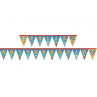 Faixa Feliz Aniversário Patati Patatá Festcolor