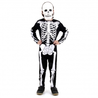 Fantasia Esqueleto Glow Infantil Sulamericana