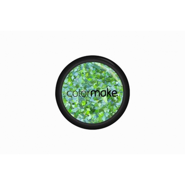 Glitter Formatos 2g Diamante Verde Colormake - Maquiagem