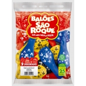 Balão Especial 9 Orelha de Rato Sortido c/25 São Roque - Balões