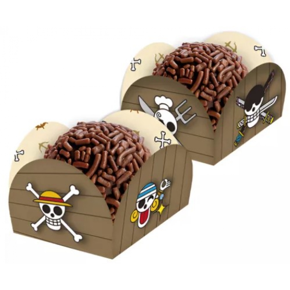 Porta Forminha One Piece c/40 Festcolor - Temas Infantis