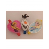 Prendedor Decorativo E.V.A Frozen c/6 Piffer - Temas Infantis