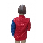 Casaco Luxo Arlequina Infantil Tom Sobre Tom - Fantasias Infantis