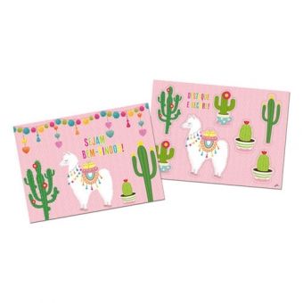 Kit Decorativo Love Lhama Junco