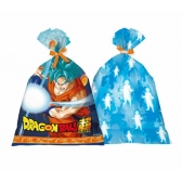 Sacola Plástica Dragon Ball c/8 Festcolor - Temas Infantis