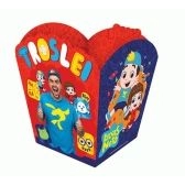 Cachepot Pequeno Luccas Neto c/8 Regina Festas - Temas Infantis