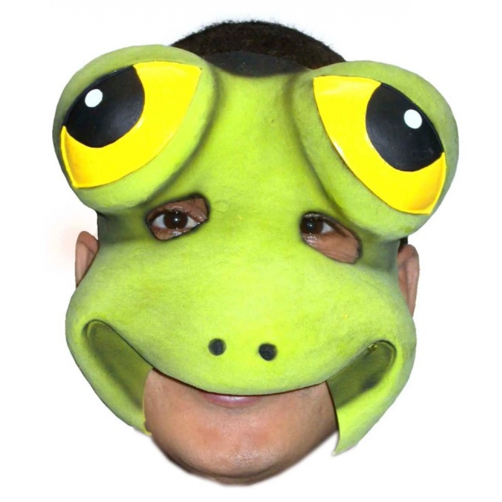 Máscara Látex Sapo Metade Spook - Máscaras