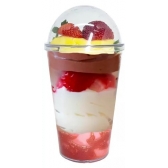 Copo Confeiteiro Bolha 400ml Transparente - Descartáveis
