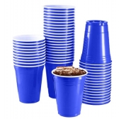 Copo 400ml Biodegradável Americano Azul c/25 Trik Trik - Descartáveis