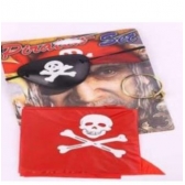 Kit Pirata Fantasia Halloween 3 Peças Importado - Acessórios para fantasia