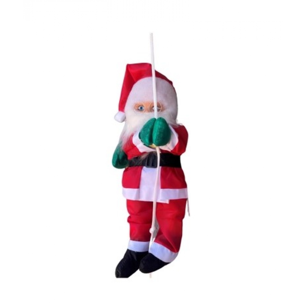 Enfeite Natal Papai Noel na Corda - Natal