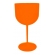 Taça de Gin 600ml Acrílica Laranja Neon - Descartáveis