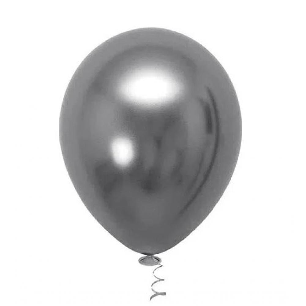 Balão 9 Platino Chumbo c/25 Pic Pic - Balões