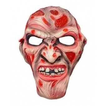Máscara Látex Assassino Fred Krueger Elástico Spook