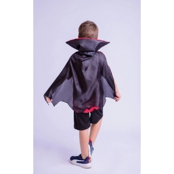Fantasia Vampiro Halloween Infantil Muvilê