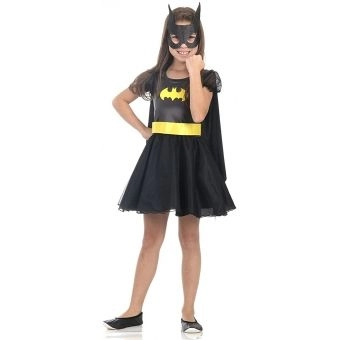 Fantasia Batgirl Princesa Infantil Sulamericana