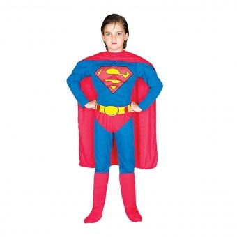 Fantasia Super Homem Luxo Peitoral Infantil