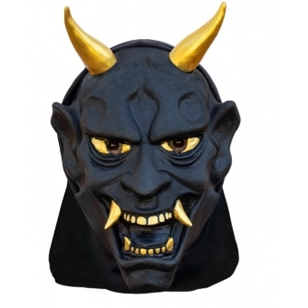 Máscara Diabo Dente de Ouro Capuz Spook