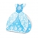 Caixa Para Lembrancinhas Vestido Snowflakes c/8 Junco - Temas Infantis