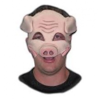 Máscara Látex Porquinho Metade Spook
