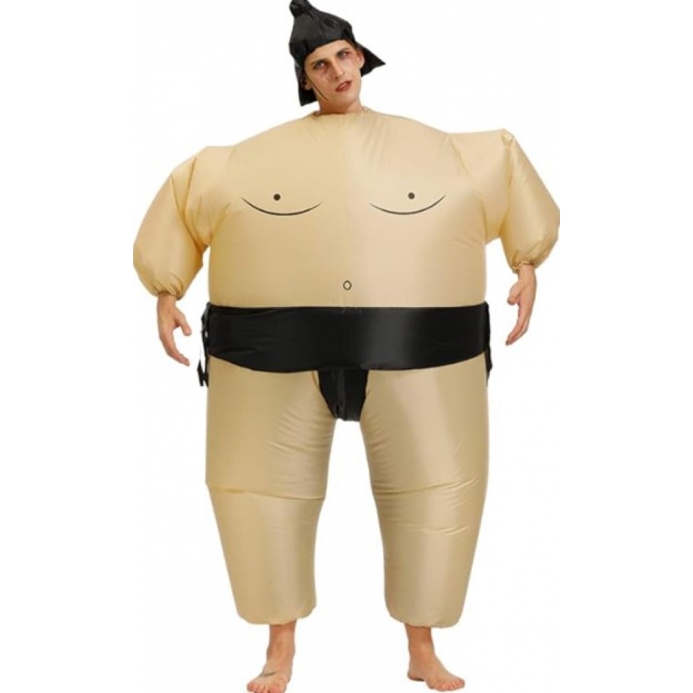 Fantasia Inflável Adulto Lutador de Sumo - Fantasias Infláveis
