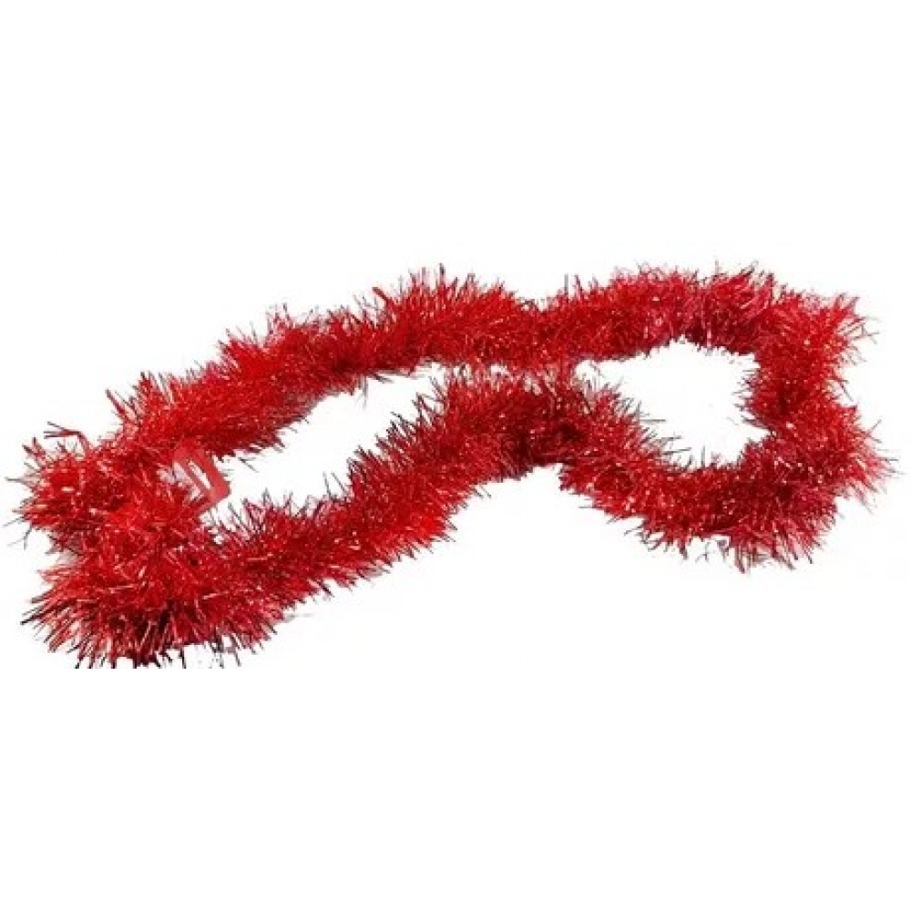 Festão de Natal Metalizado Vermelho 2 Metros Sonatal - Natal