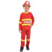 Fantasia Bombeiro Longo Infantil Anjo - Fantasias Infantis