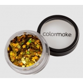 Glitter Formatos 2g Flor Ouro Colormake - Maquiagem