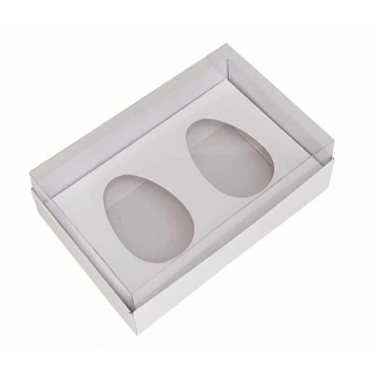 Caixa P/2 Ovos de Colher 50g Branca Kaixote