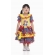 Vestido Junino Infantil Fogueira Amarelo Longo - Fantasias Juninas