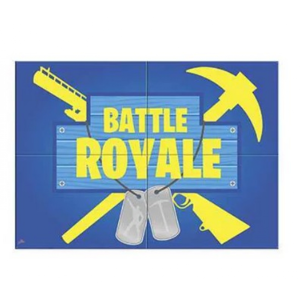 Painel Gigante Battle Royale Junco - Temas Infantis