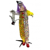 Boneco Palhaço com Chapéu c/Luz e Som Halloween - Halloween