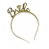 Kit Bride Noiva Tiara e óculos Dourado - Casamento