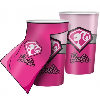 Copo de Papel 180ml Barbie Super Princesa c/8 Regina Festas
