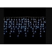 Pisca Cascata 200 Led 5 Metros 110V Branco Frio Fio Branco - Natal