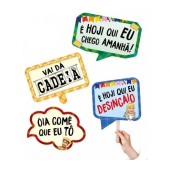 Big Placas Divertidas Arraia c/4 Kaixote