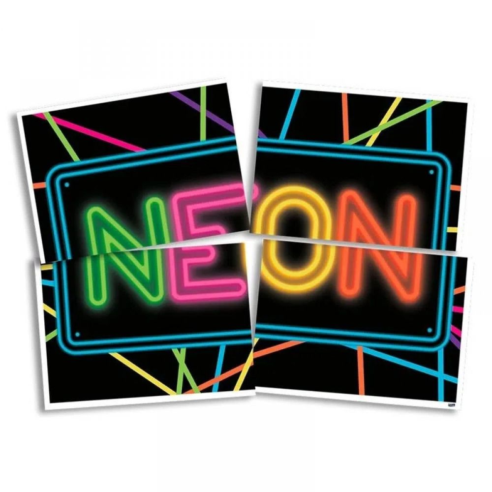 Painel Gigante Neon Festcolor - Temas Variados