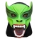Máscara Látex Diabo Verde Capuz Spook - Máscaras de Terror