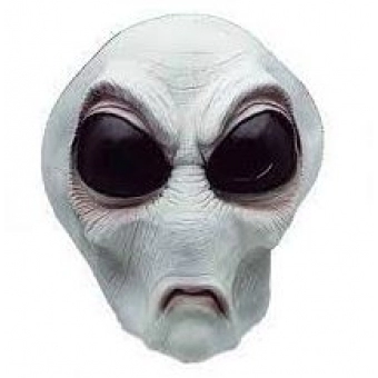 Máscara Látex Extraterrestre Inteira Spook