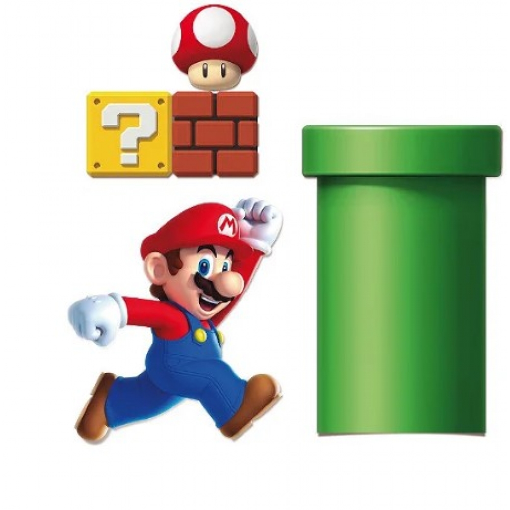 Kit Decorativo Super Mário Cromus - Temas Infantis